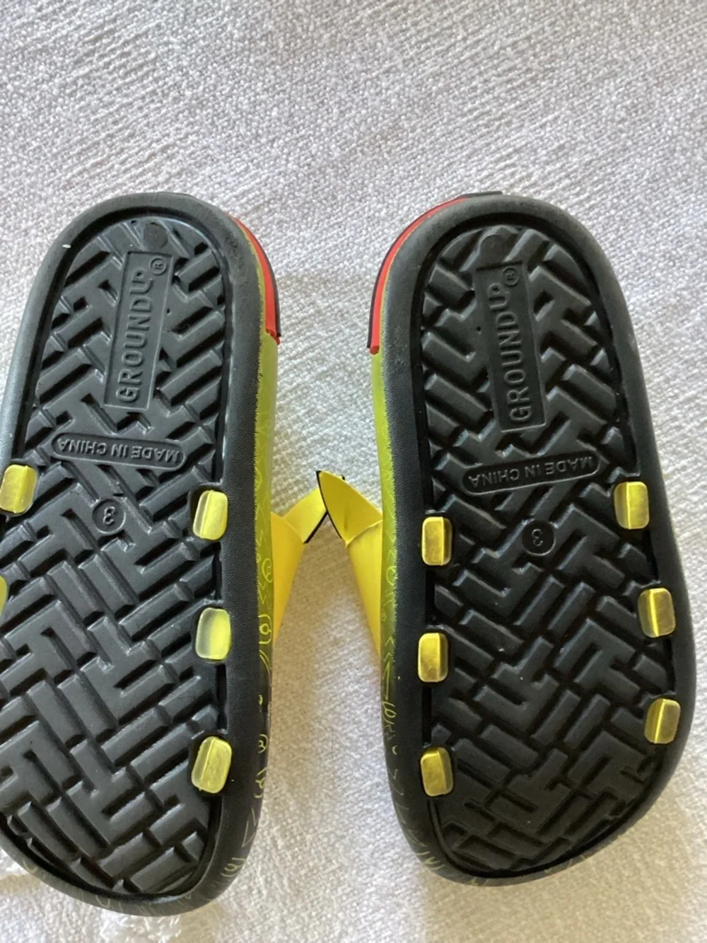 GroundUp Pokemon Little & Big Boys Slide Sandal-SZ 3